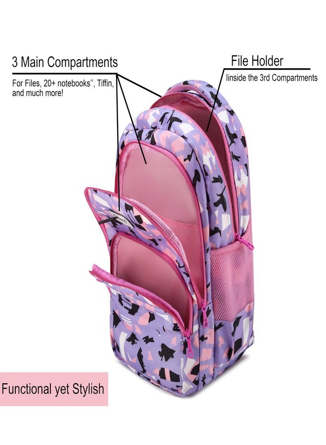 CLUCI 30L Latest Cute and Stylish School Bag for Girls and Boys - Perfect for School, College, Office, Travel and Tution Durable School bags for Kids, Men And Women | Perfect Boys and Girls Bag - Image 5