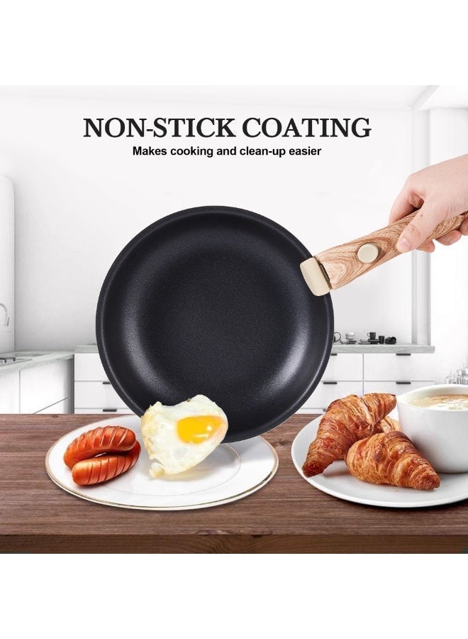 Caannasweis 16PCS Pots and Pans Set Nonstick -Kitchen Cookware Sets Detachable Handle Pot and Pan Set Removable Handle Camping Cooking Set,Compatible with Gas And Electric Stoves ，OvenSafe，Washdisher Safe Non Toxic Frying Pans for Cooking Pan Set - Image 3