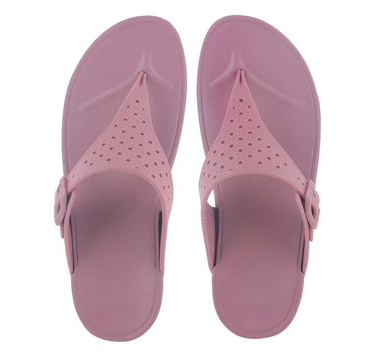 FLITE Women's Flip Flops FL-430 | Comfortable Lightweigh EVA Slippers for Home & Outdoor Use (Purple, UK Footwear Size System, Adult, Women, Numeric, Medium, 6) - Image 5