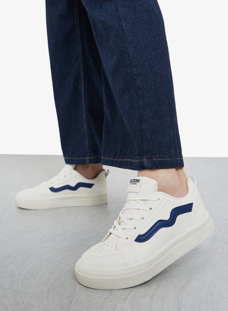 ستايلي اكتيف سنيكرز ستایلی بتفاصيل مخططة - Image 2