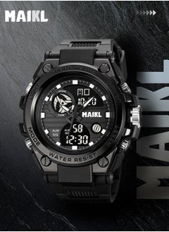 MAIKL MAIKL upgraded Wolverine watch for male high school students, multifunctional waterproof night light dual display technology sense sports electronic watch for men  - Image 1