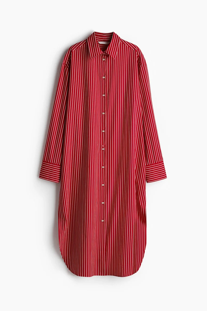 H&M Poplin shirt dress