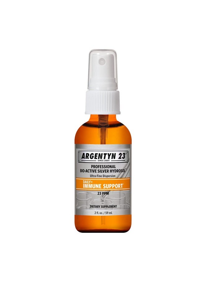 Argentyn 23 Professional Bio Active Silver Hydrosol For Immune Support Colloidal Silver 23Ppm 2Oz (59Ml) Fine Mist Spray  - Image 2