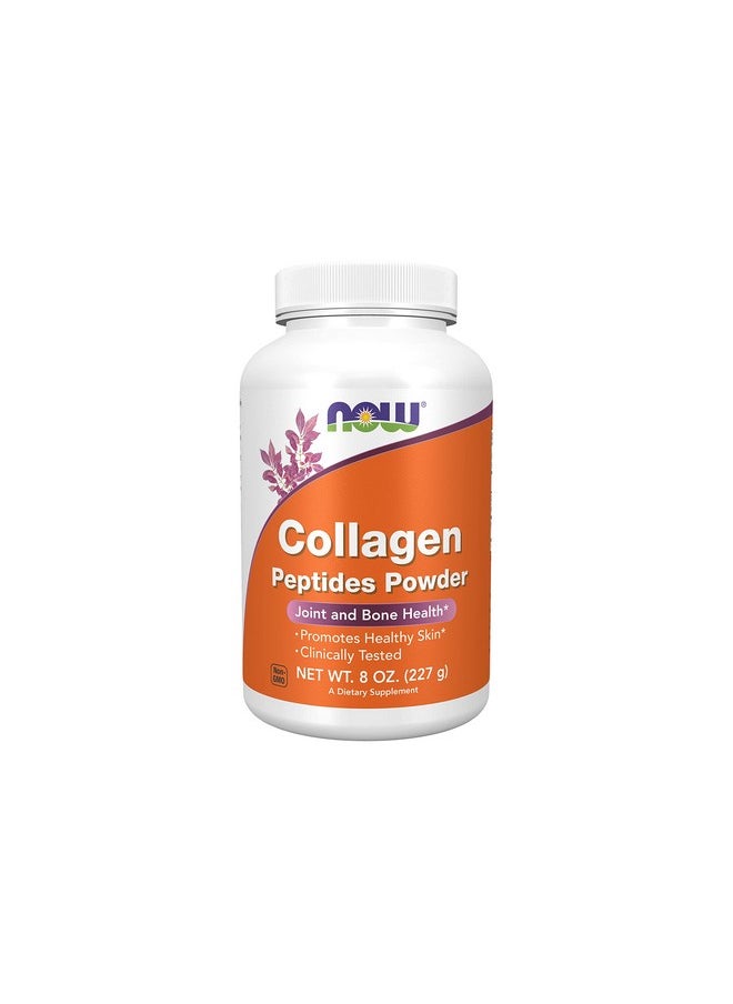 now Supplements Collagen Peptides Powder Clinically Tested Joint And Bone Health* 8Ounce  - Image 2