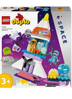 LEGO LEGO Duplo 3-in-1 Space Shuttle Adventure 10422 Building Blocks Toy (58 Pieces)  - Image 5