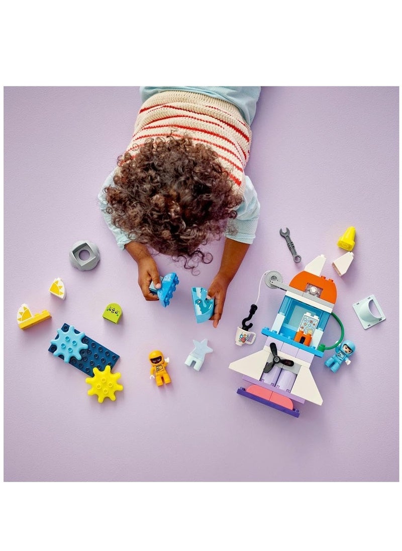 LEGO LEGO Duplo 3-in-1 Space Shuttle Adventure 10422 Building Blocks Toy (58 Pieces)  - Image 3