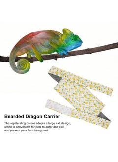 Zerodis Reptile Sling Carrier Bearded Dragon Carrier Comfortable Pet Carrier Small Animal Carriers for Reptiles Lizards Bearded Dragons Walking  - Image 3