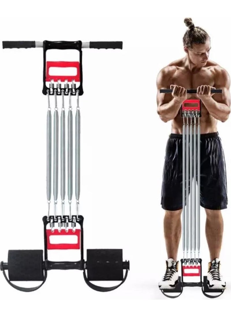 Clifton Hand Foot Steel Chest Spring Arm Wrist Chest Muscle Building Exerciser Bodybuilding Set  - Image 1