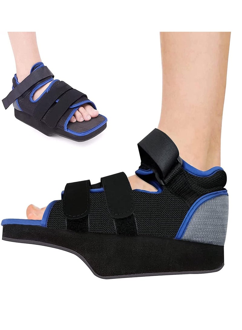 SOLARAE Post-op Shoes for Broken Toe Lightweight Shoes Medical Orthopedic Foot Brace Off-loading Healing shoe for Foot Surgery, Large - Image 1