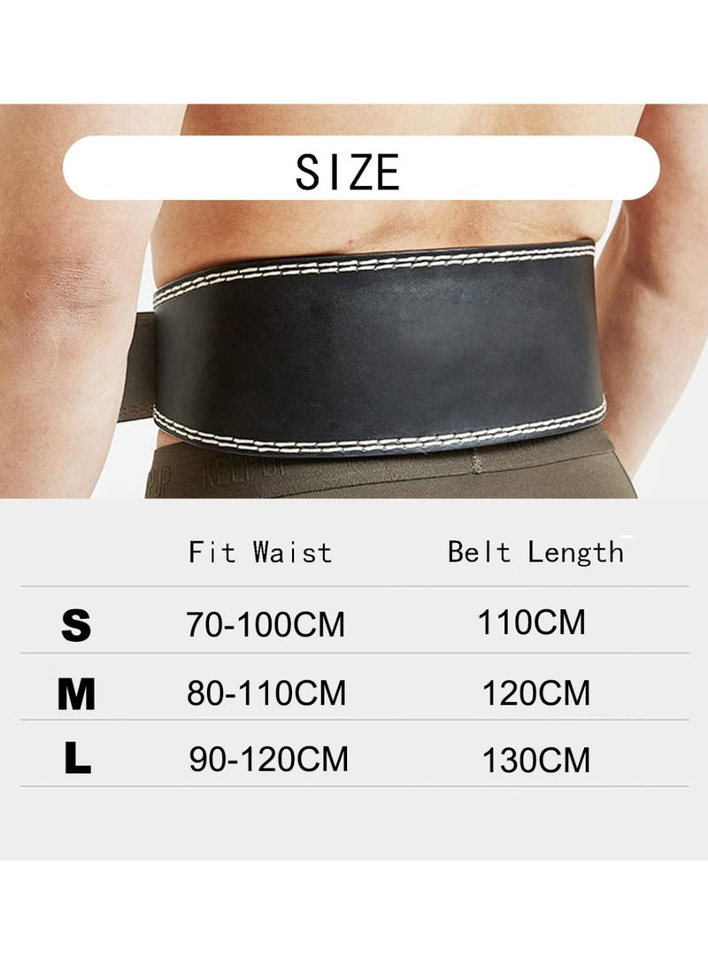 KINGMAZI Lever Buckle Weight Lifting Leather Belt Gym back Support For men And Women Training Fitness Exercise For Tough Workouts Power Lifters Supports Lumbar Lower Back - Image 2
