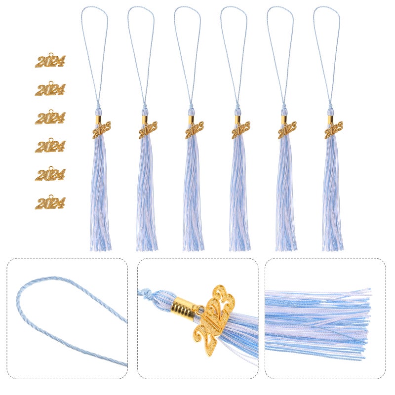 1 Set of Grad Graduation Hat Tassels Graduation Caps Tassels 2023 Tassel Charms Hat Tassels Decors - Image 5