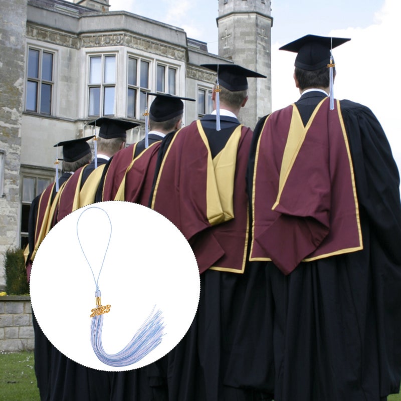 1 Set of Grad Graduation Hat Tassels Graduation Caps Tassels 2023 Tassel Charms Hat Tassels Decors - Image 4