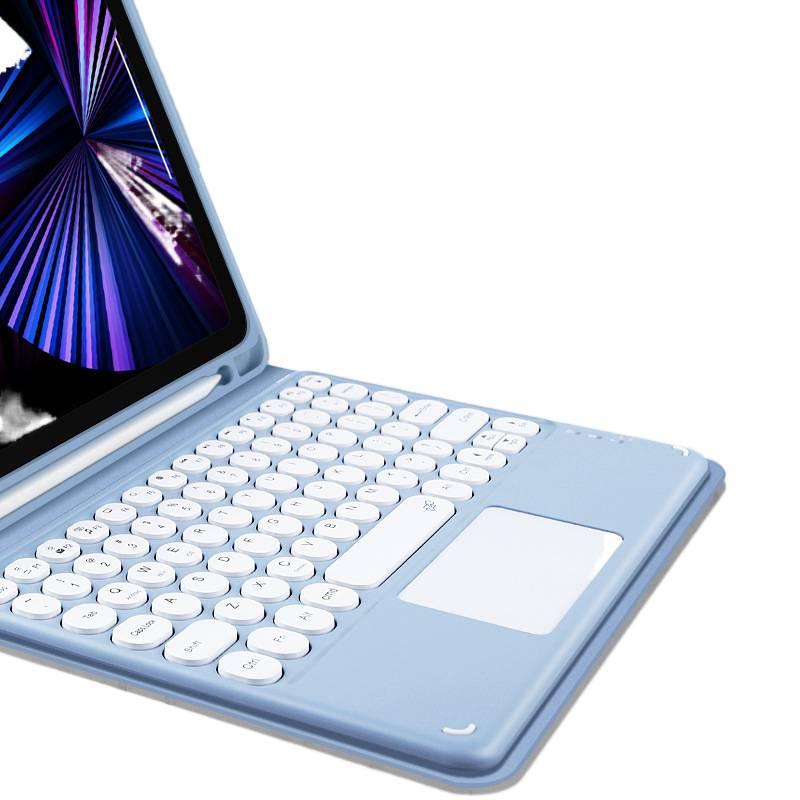 DGG حافظة آيباد متوافقة مع عدة موديلات آيباد مع حامل قلم باللون وردي باللون الوردي iPad - Image 4