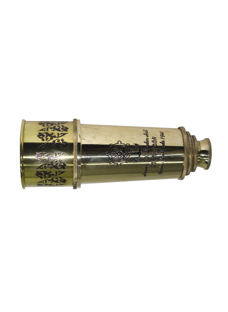 Latas Brass Monocular Decorative Telescope | Working Antique Spyglass Telescope Gift 17 Inch-02  - Image 4