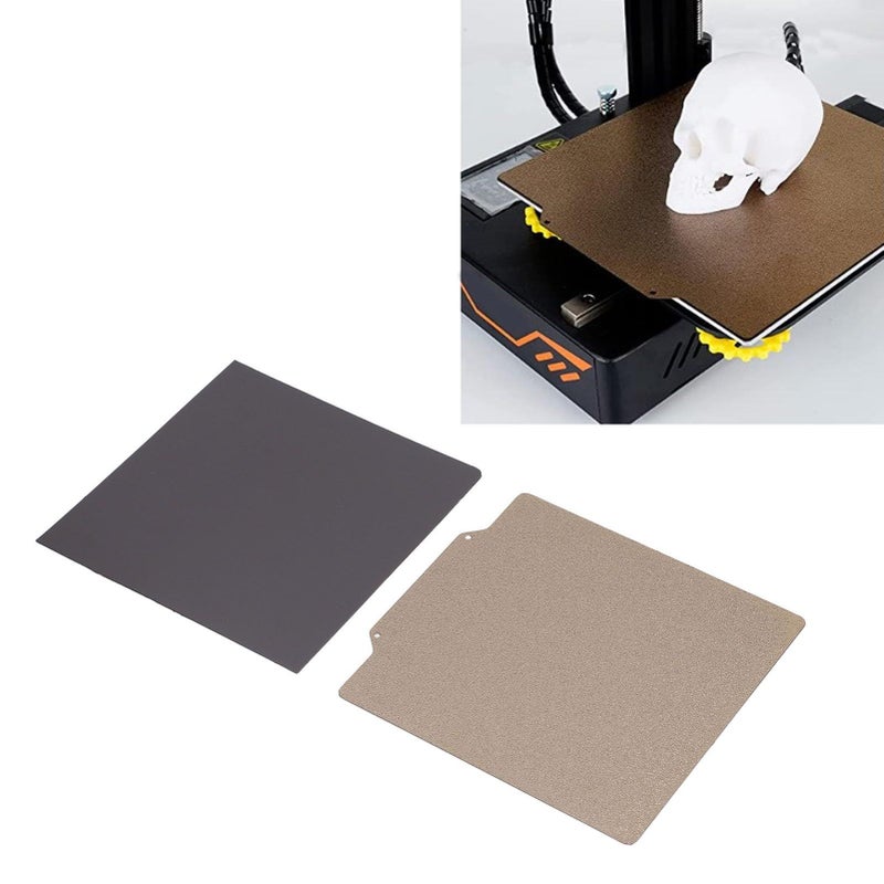 Flexible PEI Coated Spring Steel Print Bed 165x165mm High Temperature 3D Printer Platform - Image 3