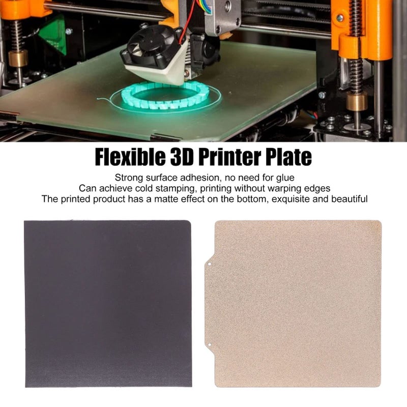 Flexible PEI Coated Spring Steel Print Bed 165x165mm High Temperature 3D Printer Platform - Image 5