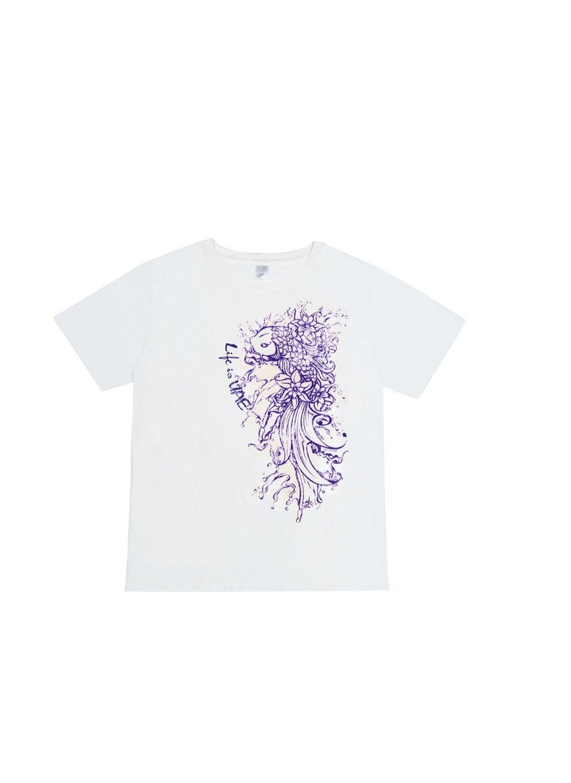 Del Sol Color Change - Del Sol Change Color  Women's T-Shirt Koi Fish  Design - Image 1