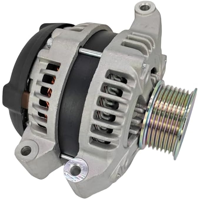 WHEELZEN Alternator Compatible With For Honda Accord L4 2.4L 2003-2007 Replace 31100-RAA-A01 31100RAAA01 With 2 Pcs Belts & 3 Pcs Bolts - Image 2