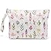 Fokongna Makeup Bag, Toiletry Bag, Waterproof Large Capacity Travel Cosmetic Bag, Zipper Pouch for Women, Girls, Mom, - Image 2
