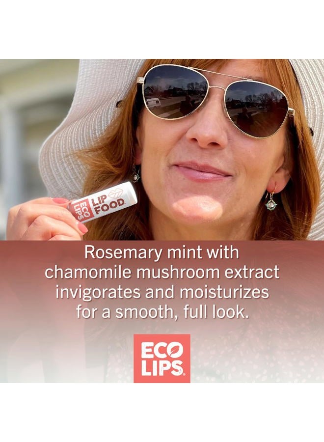 Eco Lips Lip Food - Organic Lip Balm (Plump) - Image 2