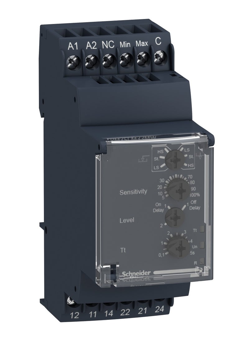 Schneider Electric RM35LM33MW level control relay, Harmony Control Relays  - Image 1