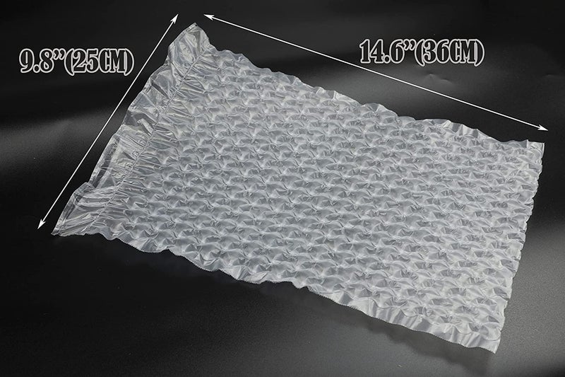LDS Industry LDS Length 984ft Air Cushion Wrap Roll Quilt Bubble Air Pillow Sheet Film Air Cushion Wrap (Air Bubble Film - Inflatable Bubbles - 15"x10"x14μm) - Image 5