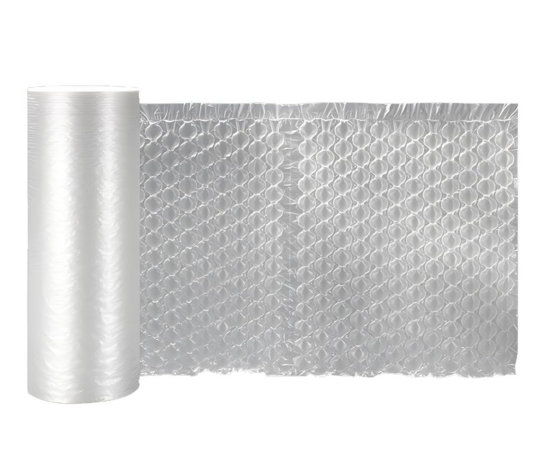 LDS Industry LDS Length 984ft Air Cushion Wrap Roll Quilt Bubble Air Pillow Sheet Film Air Cushion Wrap (Air Bubble Film - Inflatable Bubbles - 15"x10"x14μm) - Image 1