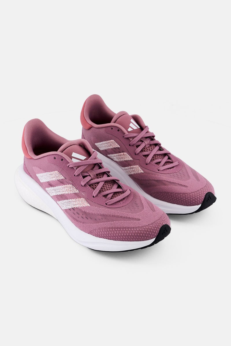 Adidas Women Supernova 3 Lace Up Running Shoes, Mauve  - Image 1