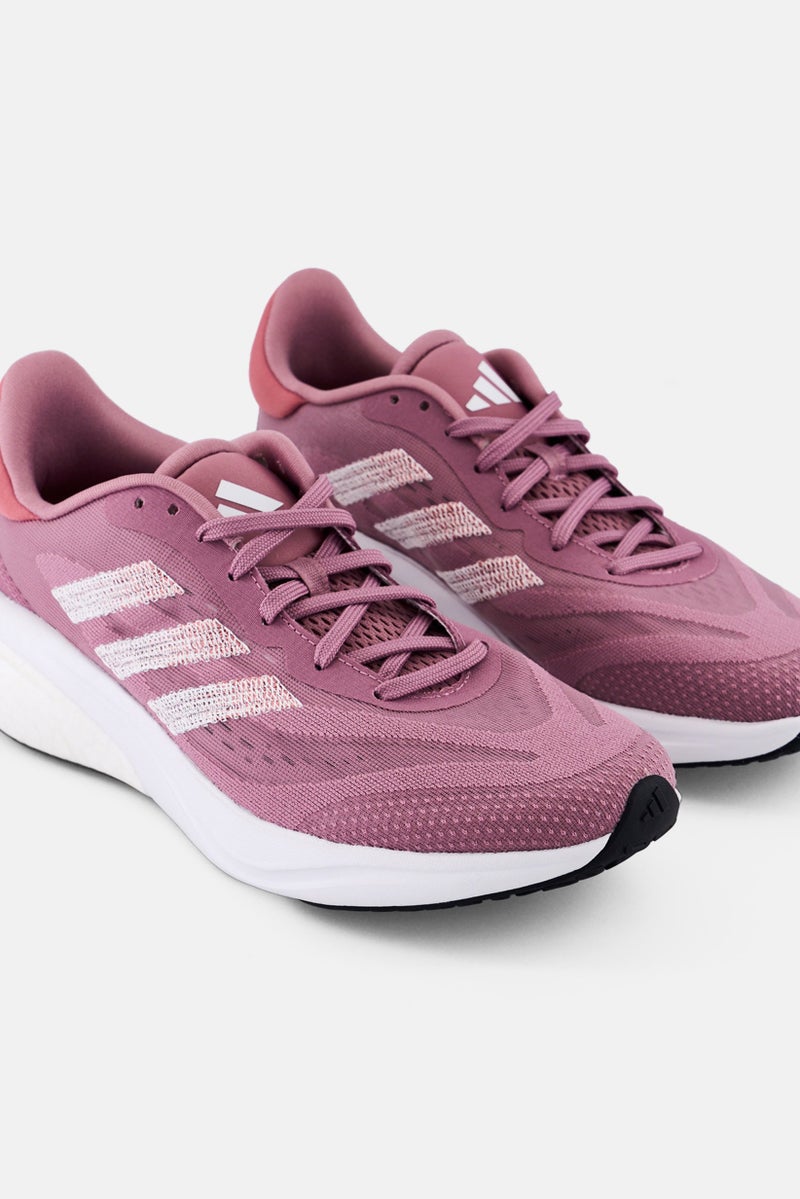 Adidas Women Supernova 3 Lace Up Running Shoes, Mauve  - Image 4