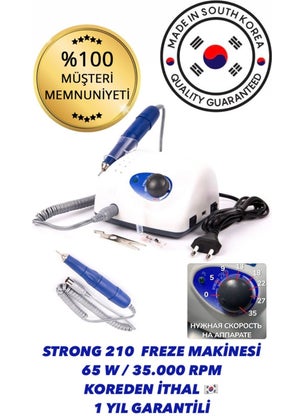 Strong 210 Milling Machine 6-Piece Russian Diamond Ceramic Milling Bit Set No: 5  - Image 4