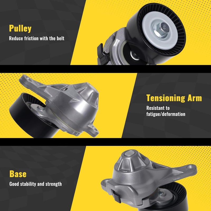 TUCAREST 17540-54L00 Accessory Drive Belt Tensioner Pulley Assembly for Suzuki Vehicles - Image 5
