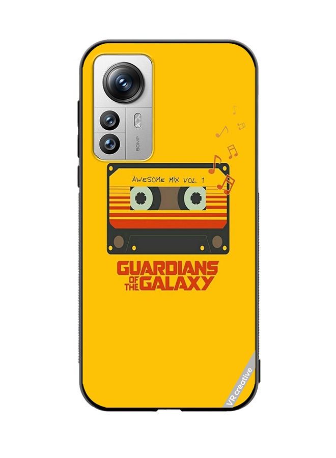 VR CREATIVE Protective Case Cover For Xiaomi 12 Pro Music Design Multicolour - Image 1