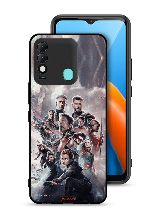 Tolwak Tecno Spark 8 Protective Case Cover Avengers - Image 1