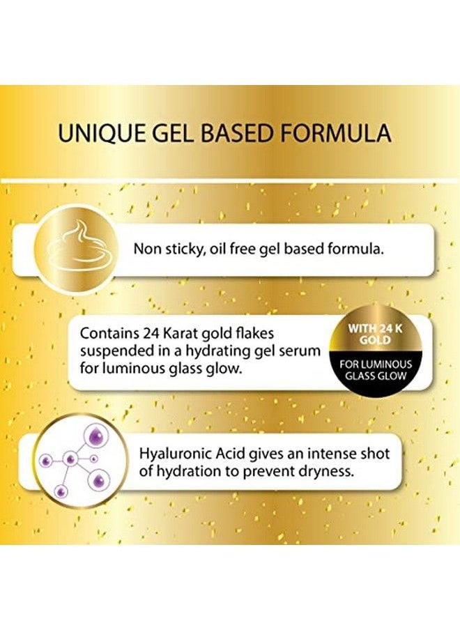Iba Must Have Insta Glow Premakeup Serum L With 24K Gold L Hydrates Primes Gives Luminous Glass Glow  - Image 5