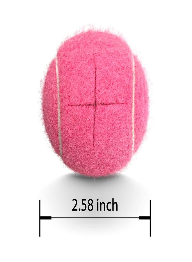 HPWFHPLF 2PCS Precut Tennis Balls for Walkers, Heavy Duty Long Lasting Glide Balls - Precut for Easy Installation, Universal Felt Pads for Walker Legs & Furniture, Floor Protectors (Pink) - Image 2