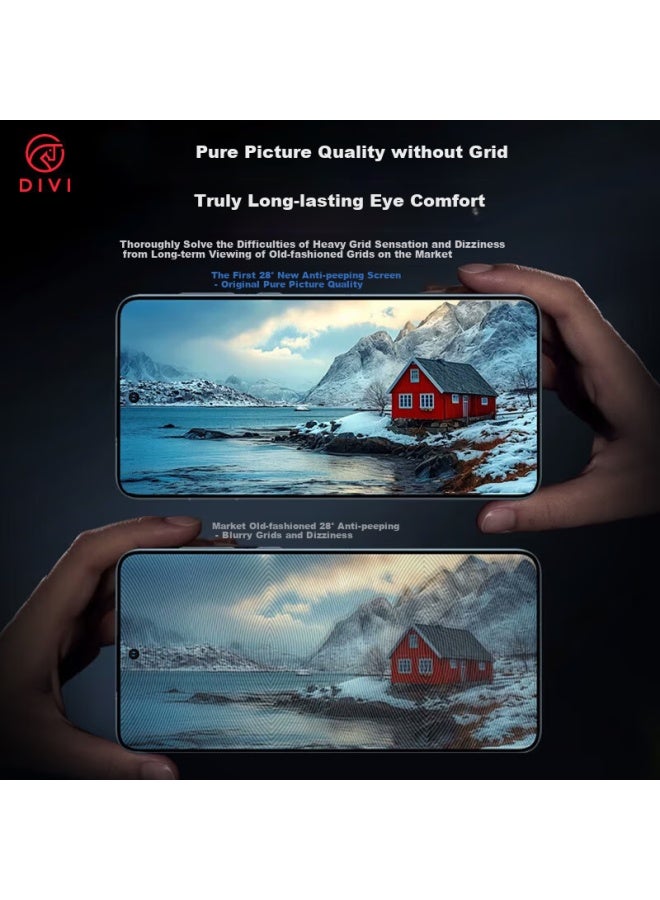 Divi privacy Screen Protector For Xiaomi 14pro, Xiaomi 14ultra, Anti-spy Water Gel Film, Full Screen Coverage, Anti-fingerprint Film - Image 3