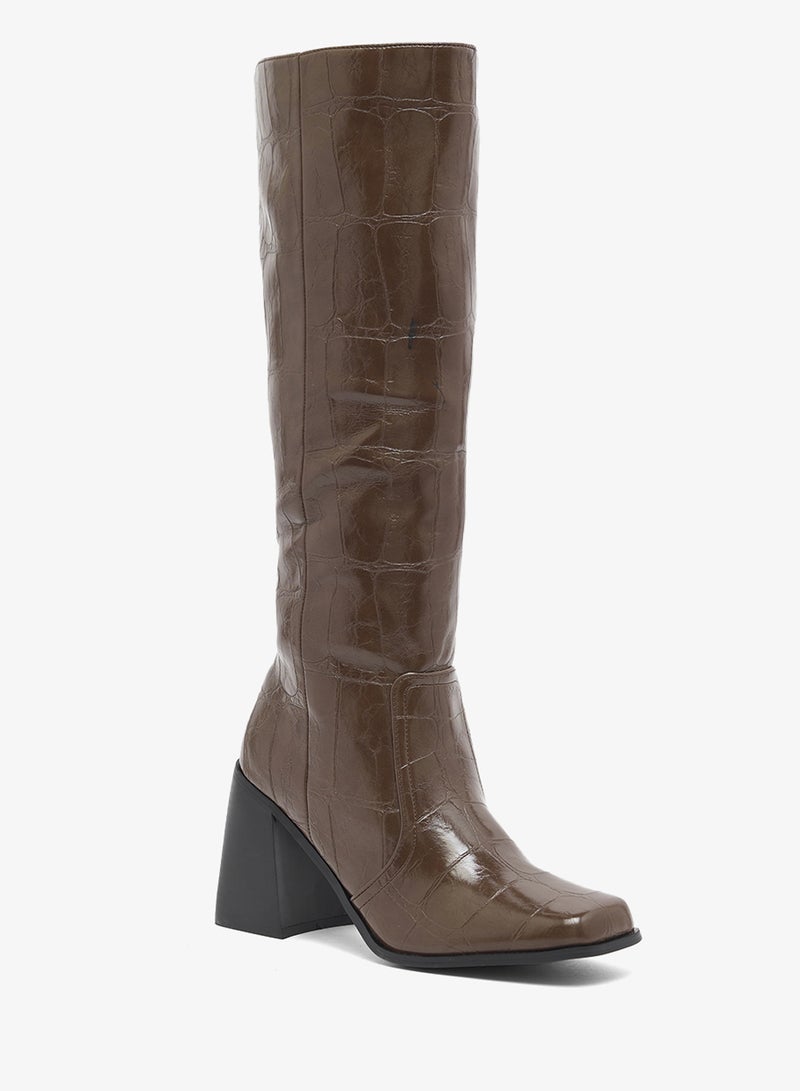 ريد أحذية الركبة الكاجوال - Image 2