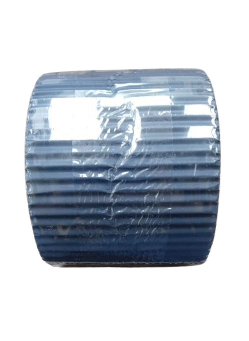 Terabyte Corrugated Display Borders for School Classroom Decorations,Border Rolls for Displays Border Rolls Corrugated Backing Paper for Wall Displays School (Width 10cm x  Length 15cm) Dark Blue Color  - Image 3