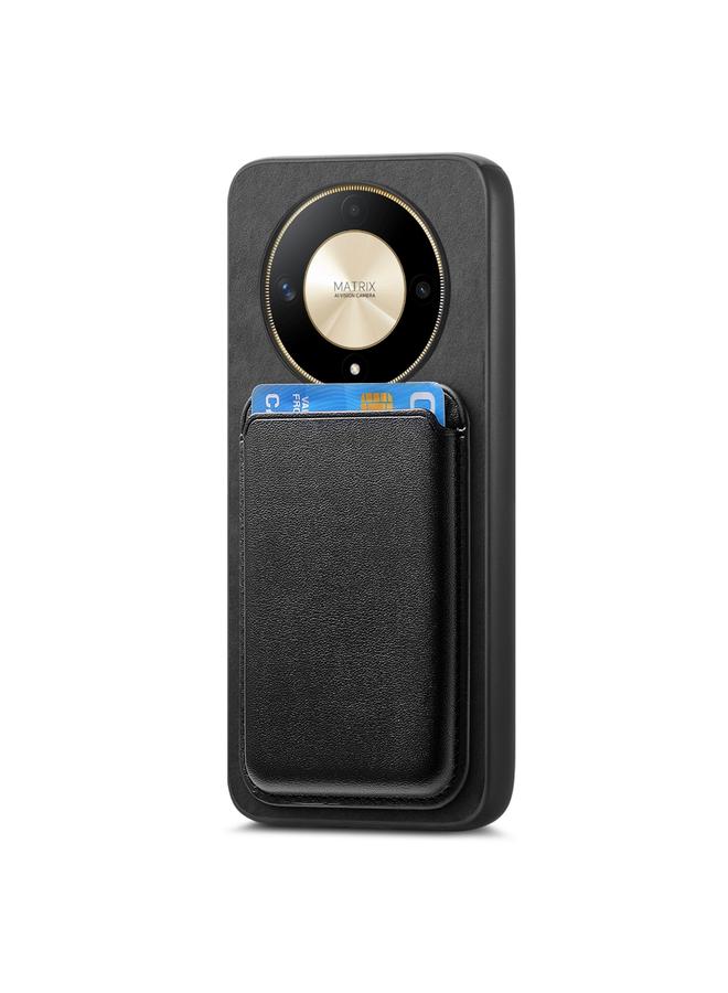 S-TOP Case For Honor X9b / Magic6 Lite 5G Retro Magsafe Card Bag PU Back Cover Phone Case - Image 2