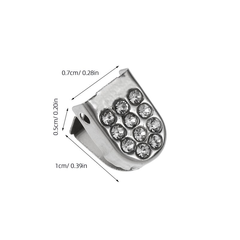 40pcs No Tie Buckle for Easy Shoe Wear Locks Rhinestone Lace Buckle Shoe Lace Buckle Shoe Lace Locking Clips Accessory - Image 3