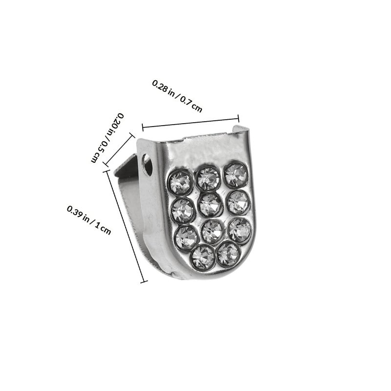 40pcs No Tie Buckle for Easy Shoe Wear Locks Rhinestone Lace Buckle Shoe Lace Buckle Shoe Lace Locking Clips Accessory - Image 2