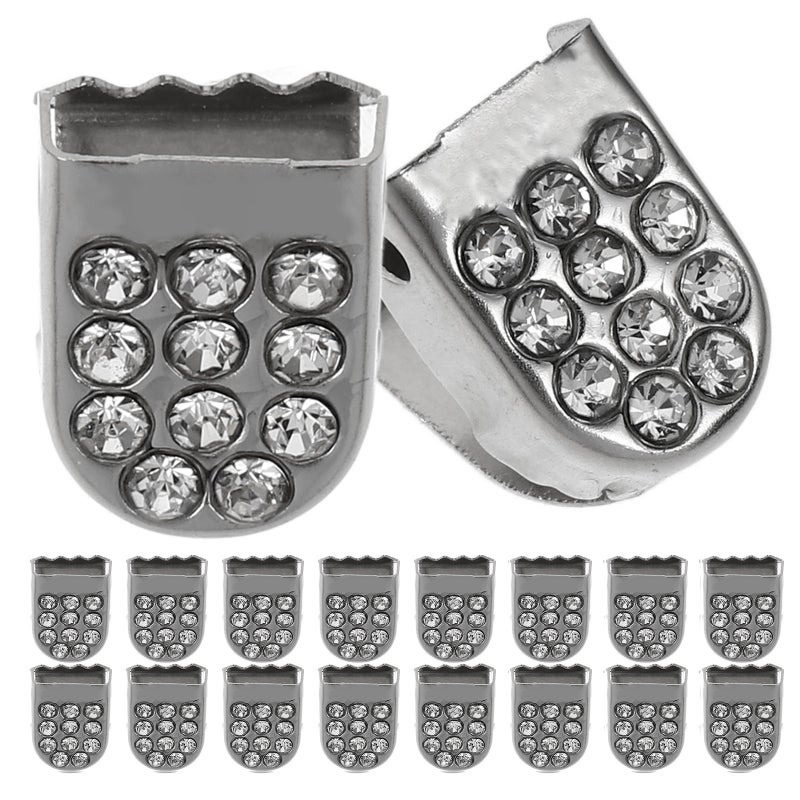 40pcs No Tie Buckle for Easy Shoe Wear Locks Rhinestone Lace Buckle Shoe Lace Buckle Shoe Lace Locking Clips Accessory - Image 5