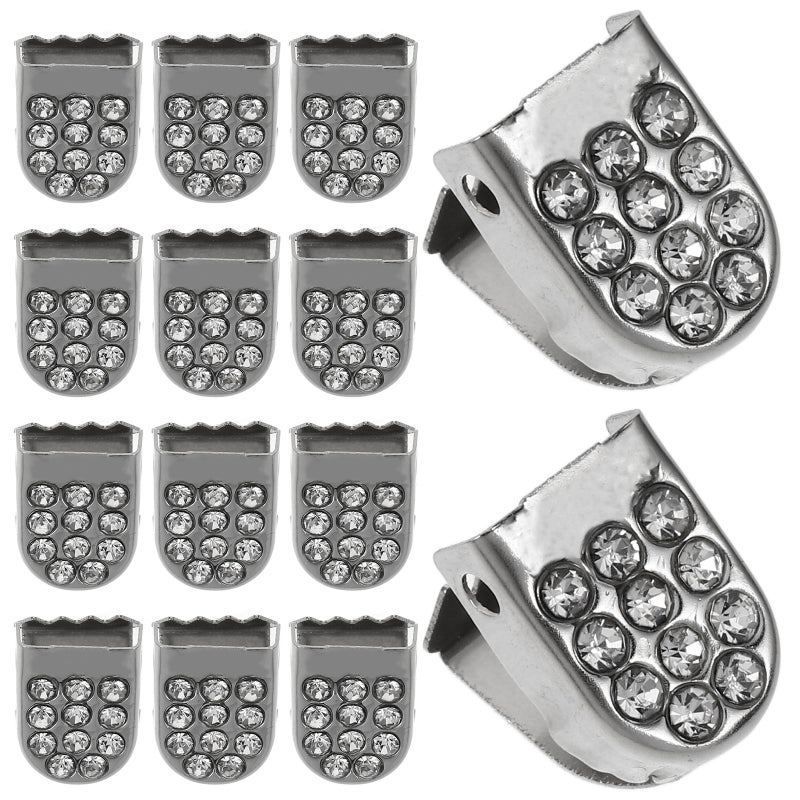 40pcs No Tie Buckle for Easy Shoe Wear Locks Rhinestone Lace Buckle Shoe Lace Buckle Shoe Lace Locking Clips Accessory - Image 1