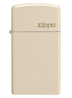Zippo Slim Flat Sand Zippo Logo Windproof Lighter  - Image 2