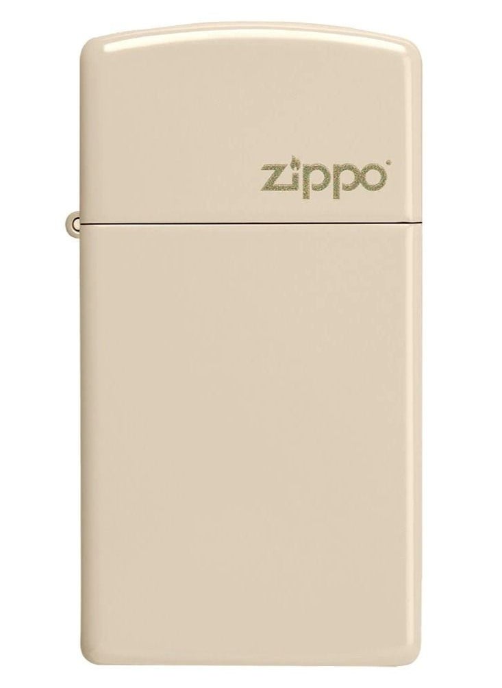 Zippo ولاعة مقاومة للرياح بشعار Zippo رفيعة ومسطحة  - Image 2