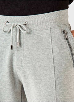 Iconic Iconic Textured Joggers with Drawstring Closure an  - Image 3