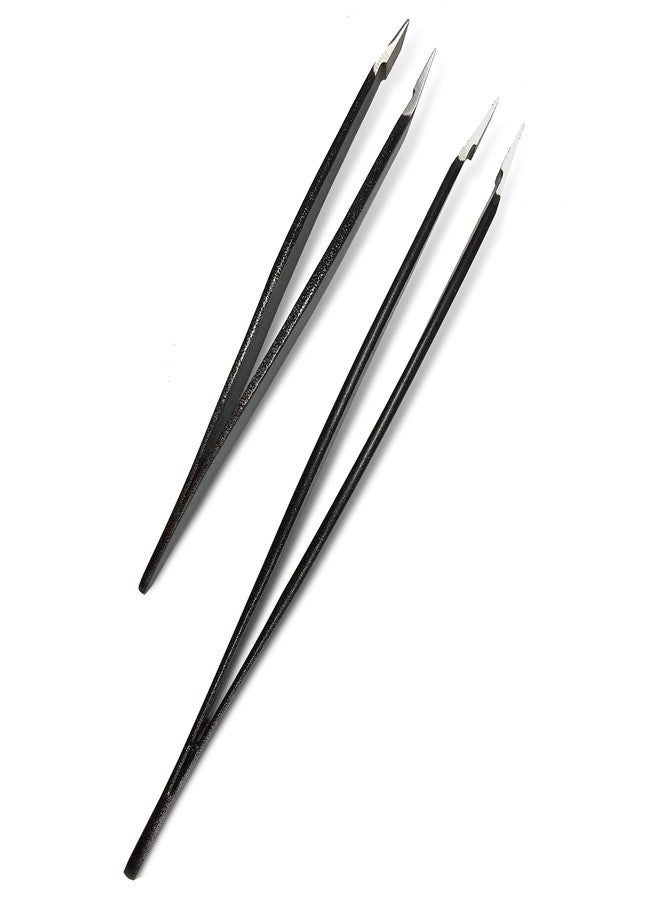 Zizzili Basics Tweezer Set - Limited Edition Ombre - Classic + Mini Slant - Best Tweezers for Eyebrow, Facial Hair Removal and your Precision Needs - Image 3