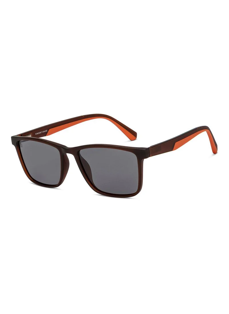 VINCENT CHASE Unisex Polarized Wayfarer Sunglasses VC S15754