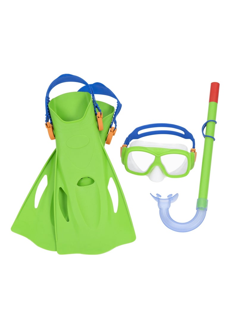 Bestway Bestway - Explora Essential Snorkel Set Green - 25019  - Image 1