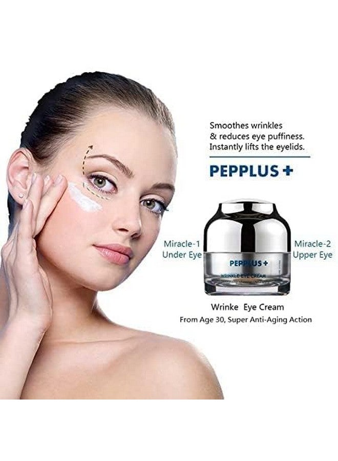 PEPPLUS + Pepplus Anti Wrinkle Eye Cream, Intense Nourishing Under Eye Cream Firming, Moisturizing for Men & Women - Image 2
